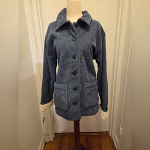 Boston Traders Blue Corduroy Utility Jacket